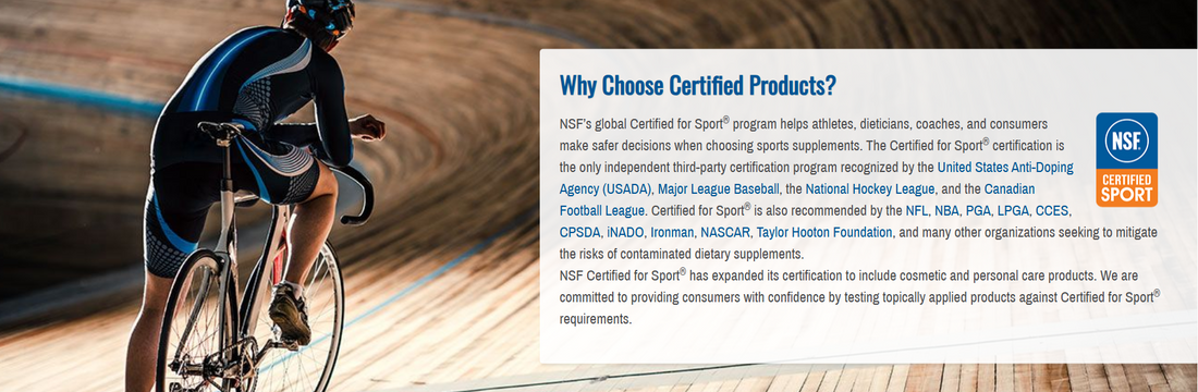 GAMEDAY CBD EARNS NSF SPORT CERTIFICATION