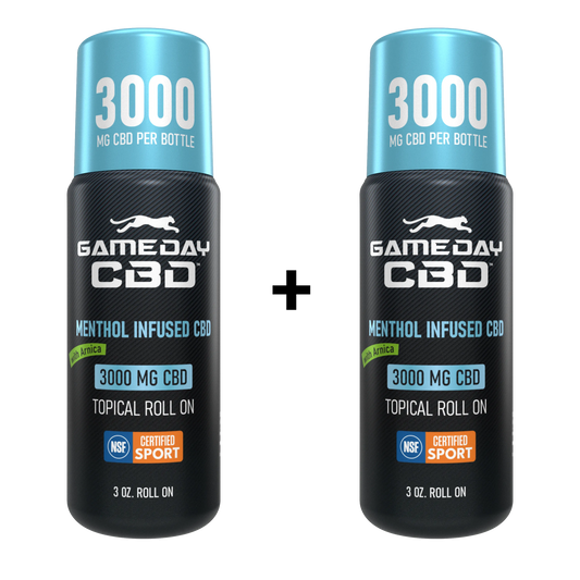 Shop Gameday CBD | 3000mg Topical Roll-On & Victory Bundle